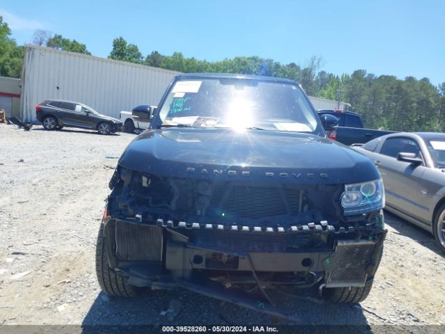 SALGS2EF9EA149258 Land Rover Range Rover 5.0l V8 Supercharged/5.0l V8 Supercharged Ebony Edition
