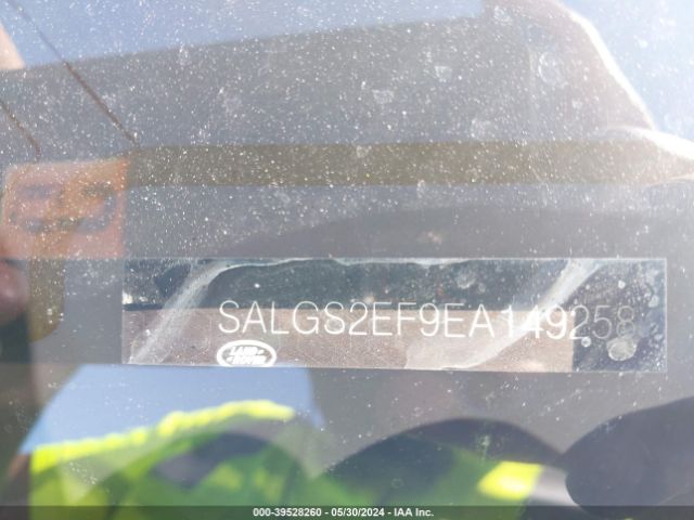SALGS2EF9EA149258 Land Rover Range Rover 5.0l V8 Supercharged/5.0l V8 Supercharged Ebony Edition