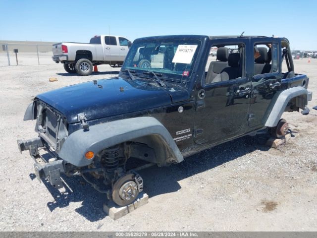 1C4BJWDG7GL335135 Jeep Wrangler Unlimited Sport