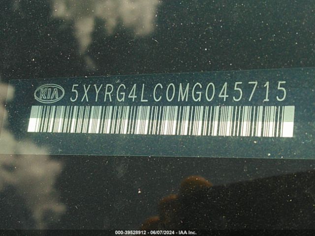 5XYRG4LC0MG045715 KIA SORENTO LX