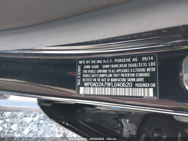 WP0AD2A79FL040620 Porsche Panamera E-hybrid S