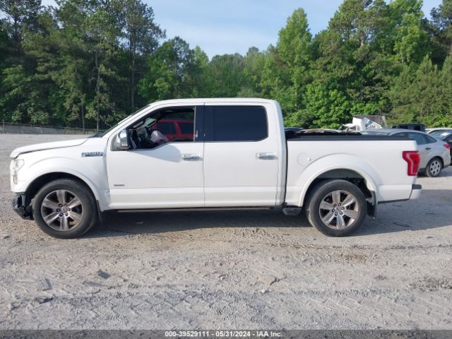 1FTEW1CG6FFB86796 Ford F-150 Platinum