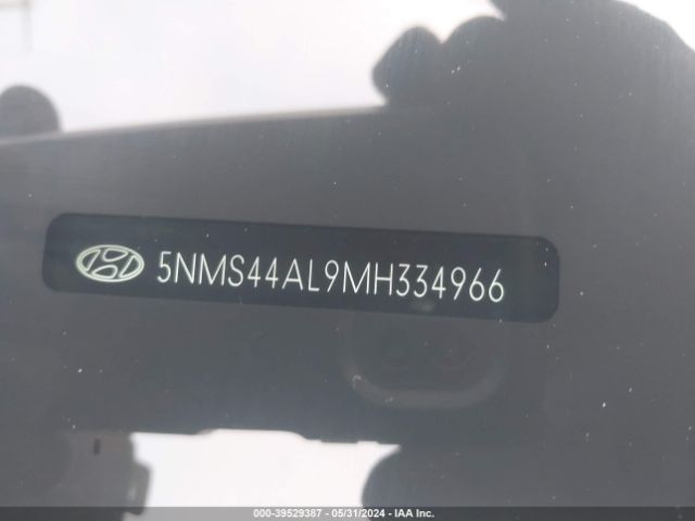 5NMS44AL9MH334966 Hyundai Santa Fe Limited