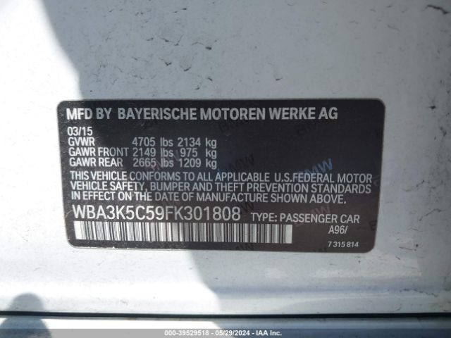WBA3K5C59FK301808 BMW 328d Xdrive