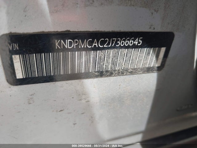 KIA Sportage Lx 2018 KNDPMCAC2J7366645 Image 9