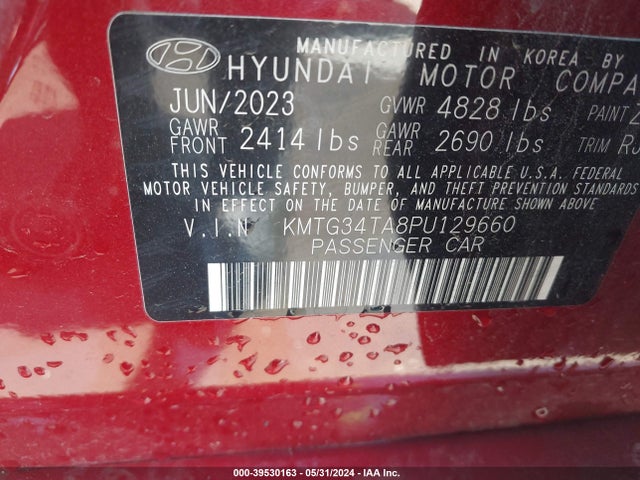 Genesis G70 2.0t Awd 2023 KMTG34TA8PU129660 Image 9