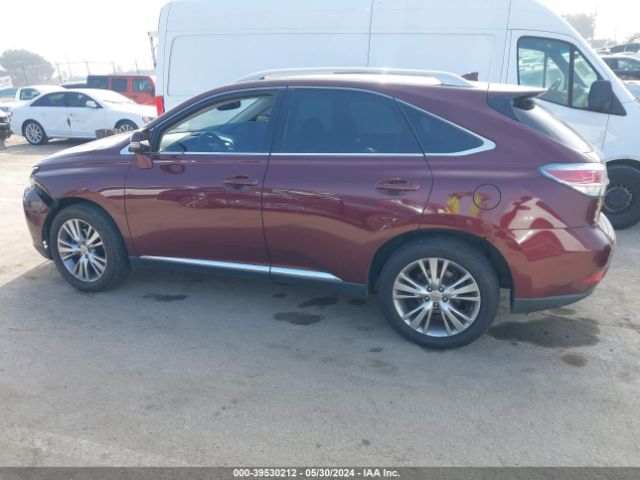 2T2BK1BA9EC250313 Lexus RX 350