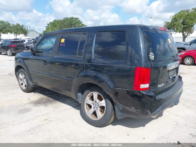5FNYF3H49EB014076 Honda Pilot Ex