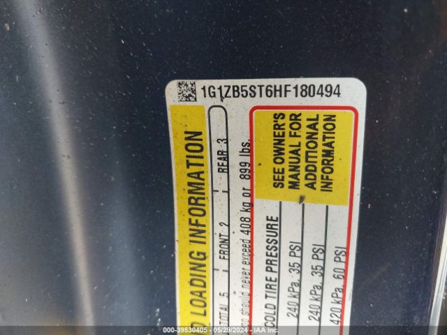 1G1ZB5ST6HF180494 Chevrolet MALIBU LS