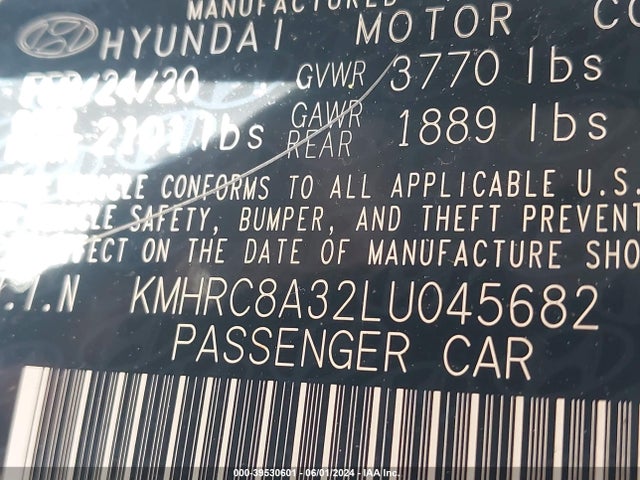 Hyundai Venue Sel 2020 KMHRC8A32LU045682 Image 18