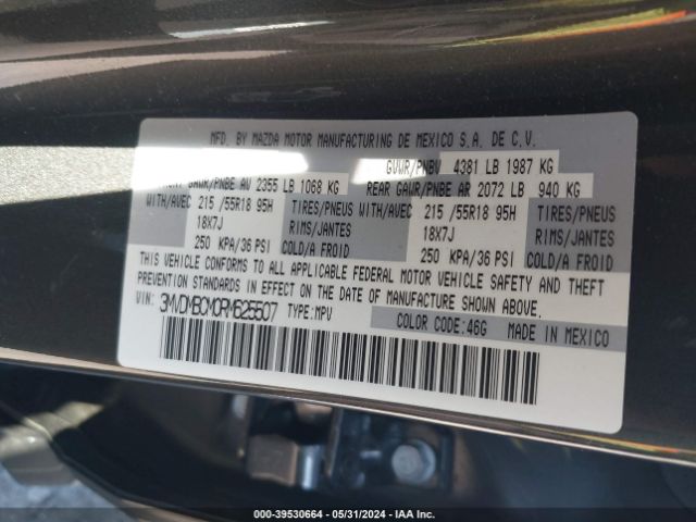 3MVDMBCM0RM625507 Mazda Cx-30 2.5 S Preferred Package