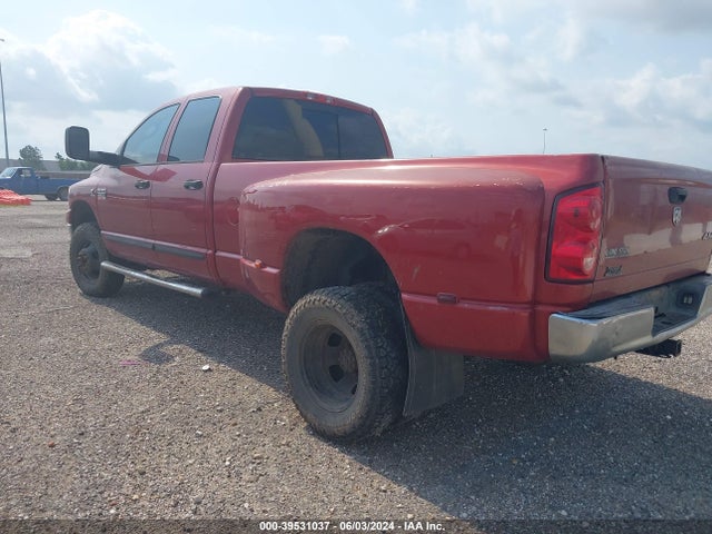 39531037 :رقم المزاد ، 3D7MX48A67G800377 vin ، 2007 Dodge Ram 3500 Slt/sport مزاد بيع