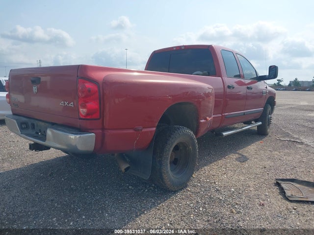 39531037 :رقم المزاد ، 3D7MX48A67G800377 vin ، 2007 Dodge Ram 3500 Slt/sport مزاد بيع