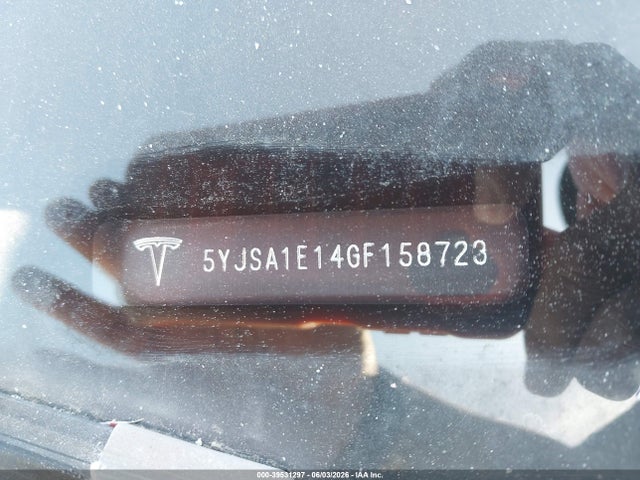 Aukcja sprzedaży 2016 Tesla Model S 60/70/75/85, vin: 5YJSA1E14GF158723, numer aukcji: 39531297