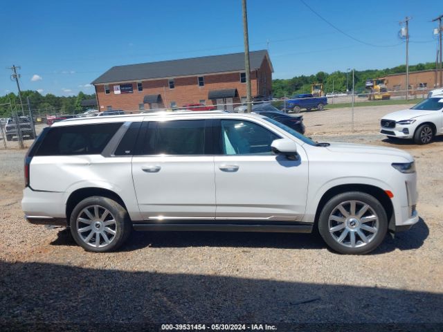 1GYS4MKL0PR191852 Cadillac Escalade Esv 4wd Premium Luxury Platinum