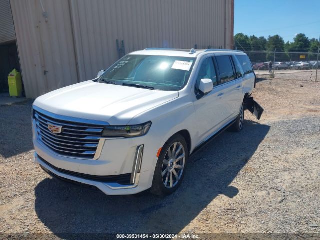 1GYS4MKL0PR191852 Cadillac Escalade Esv 4wd Premium Luxury Platinum