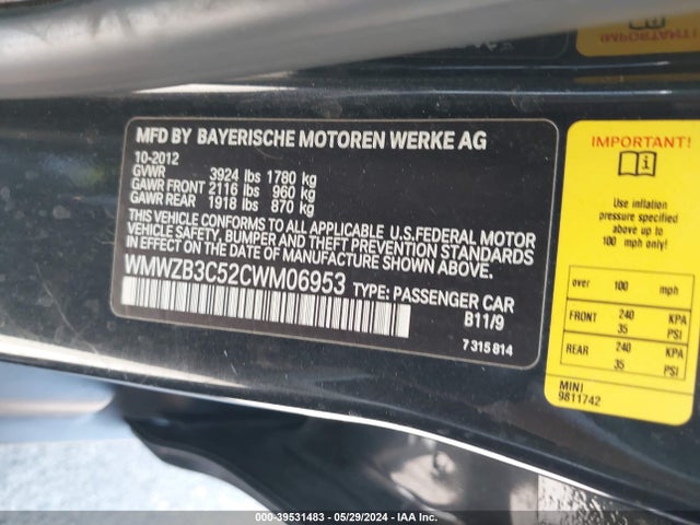 2012 MINI COOPER COUNTRYMAN WMWZB3C52CWM06953 Photo 8