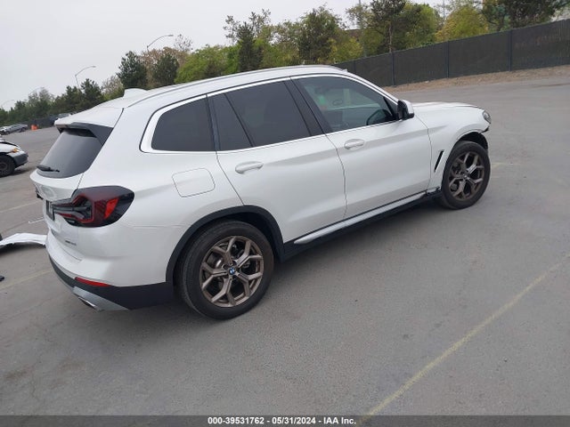BMW X3 Sdrive30i 2022 5UX43DP03N9M62401 Image 4