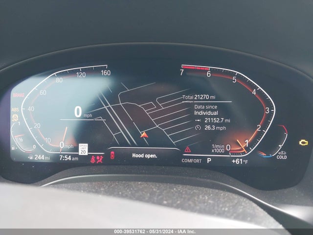 BMW X3 Sdrive30i 2022 5UX43DP03N9M62401 Image 7