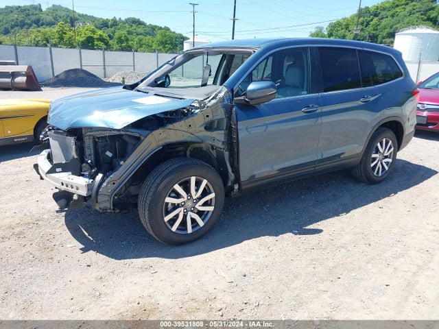 Honda Pilot Awd Ex-l 2021 5FNYF6H50MB097874 Image 2