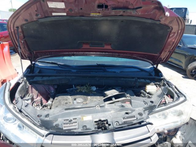 5TDJZRFH1JS891166 Toyota Highlander Xle