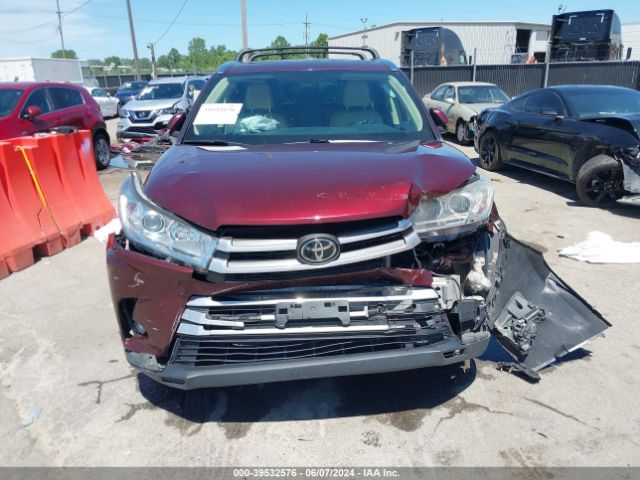 5TDJZRFH1JS891166 Toyota Highlander Xle