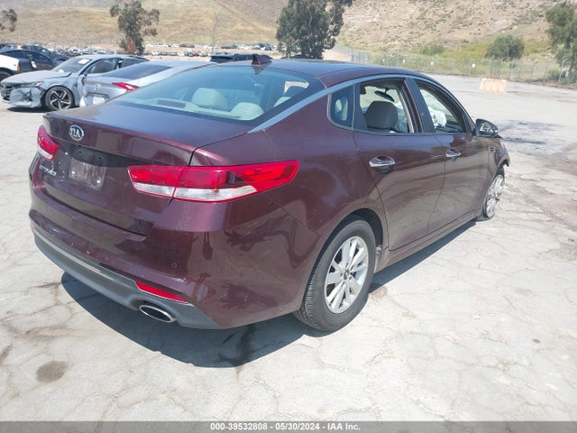KIA Optima Lx 2018 5XXGT4L31JG200243 Image 4