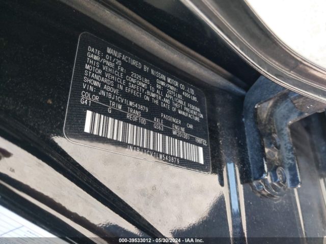 JN1BJ1CV1LW543879 Nissan Rogue Sport Sv Fwd Xtronic Cvt