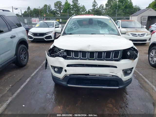 3C4NJCCB9KT675854 Jeep Compass Limited Fwd