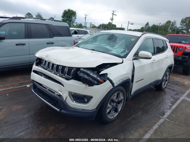 3C4NJCCB9KT675854 Jeep Compass Limited Fwd