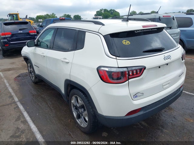 3C4NJCCB9KT675854 Jeep Compass Limited Fwd