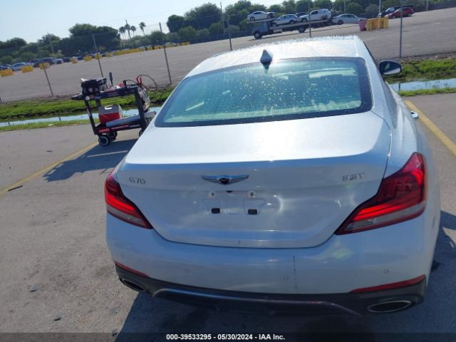 KMTG74LE6LU053437 Genesis G70 3.3t Rwd