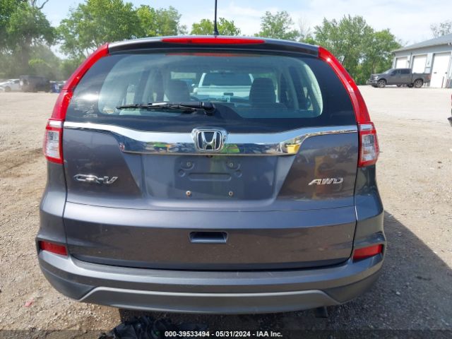 5J6RM4H39FL122326 Honda CR-V LX