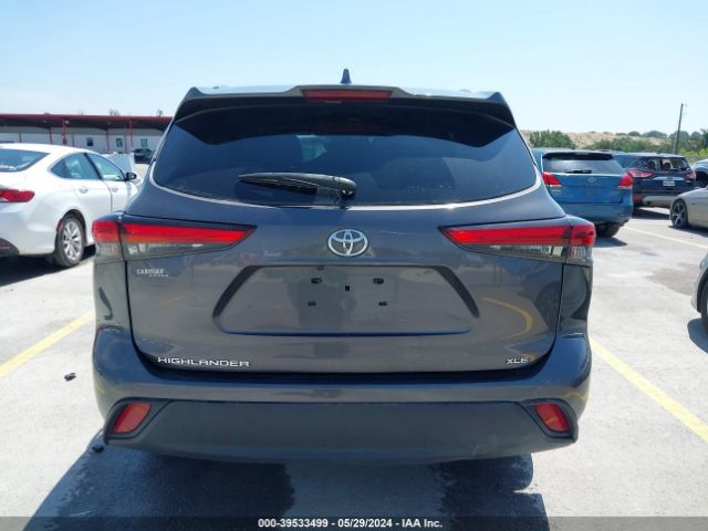 5TDGZRAH5MS048058 Toyota Highlander Xle