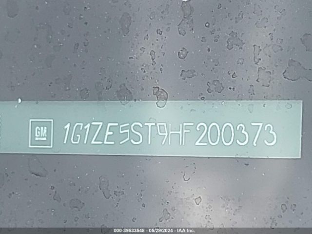 1G1ZE5ST9HF200373 Chevrolet MALIBU 1LT