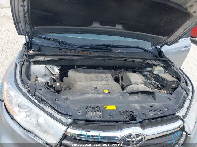 Toyota Highlander Xle V6 2014 5TDJKRFH4ES070461 Image 10