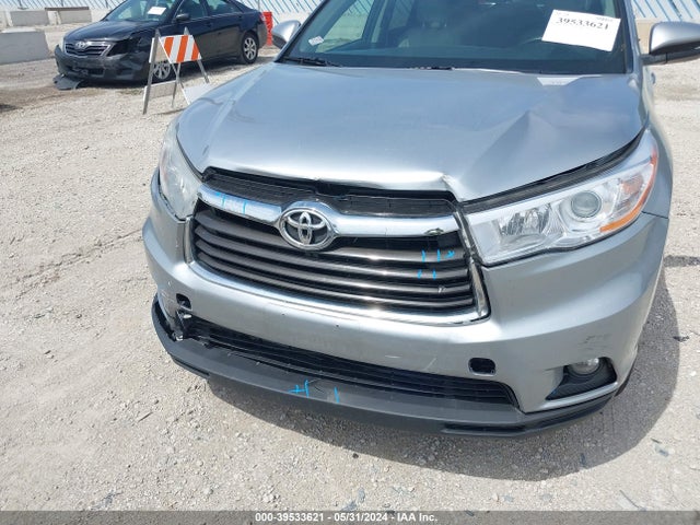 Toyota Highlander Xle V6 2014 5TDJKRFH4ES070461 Image 6