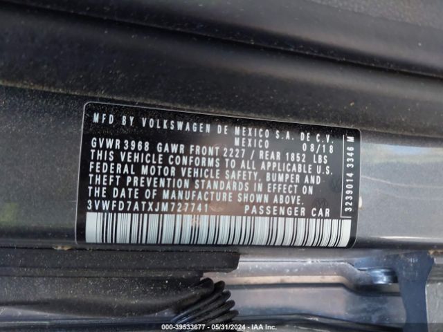 3VWFD7ATXJM727741 Volkswagen Beetle 2.0t Coast/2.0t S