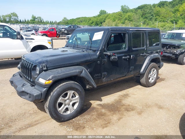 1C4HJXDG8NW168733 Jeep Wrangler Unlimited Sport S 4x4