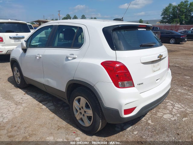 Chevrolet TRAX LS 2017 3GNCJKSBXHL265437 Image 3
