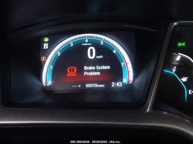 Honda CIVIC EX 2018 2HGFC2F75JH532053 Image 7