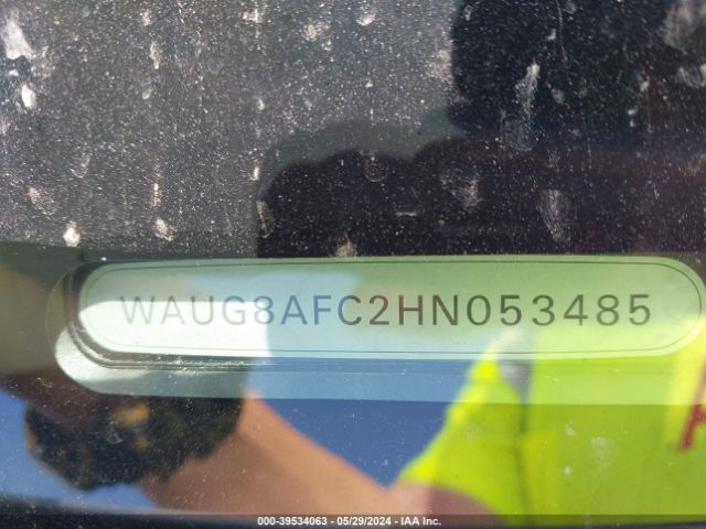 WAUG8AFC2HN053485 Audi A6 2.0t Premium