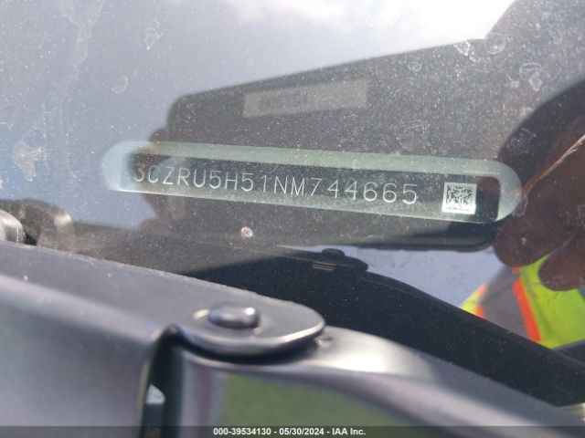 3CZRU5H51NM744665 Honda Hr-v 2wd Ex