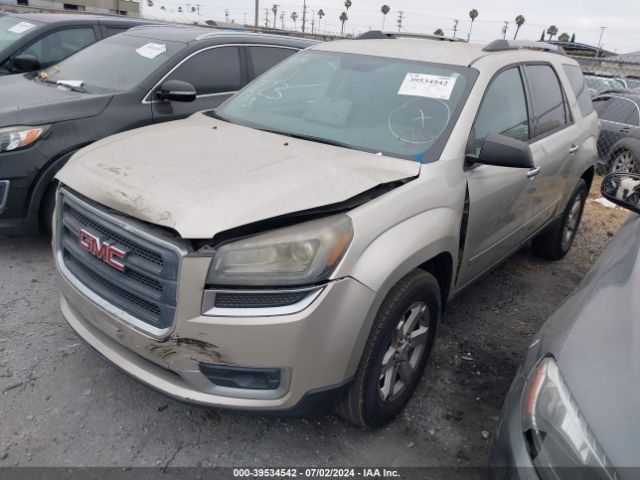 1GKKRPKD8GJ216971 GMC Acadia Sle-2