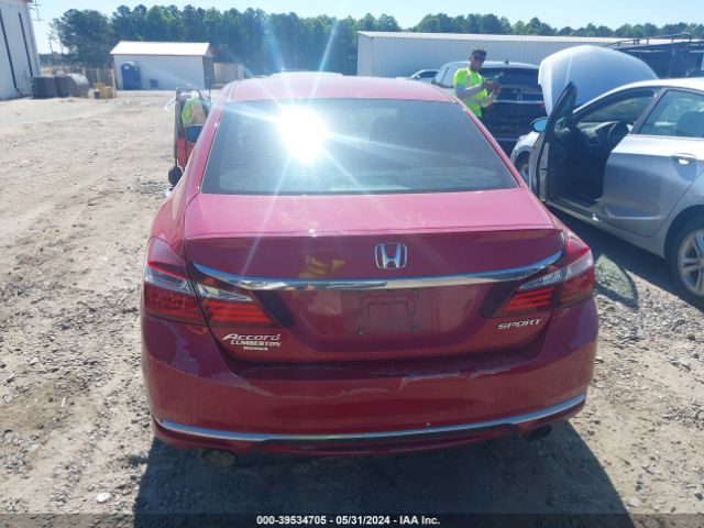 1HGCR2F53GA034943 Honda Accord Sport