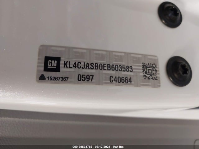 Buick Encore 2014 KL4CJASB0EB603583 Image 9
