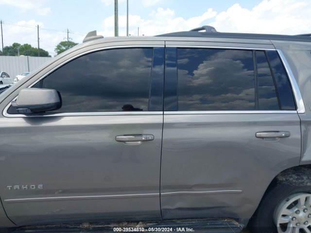 1GNSKBKC6JR375787 Chevrolet Tahoe Lt