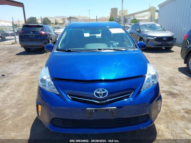 JTDZN3EUXEJ015435 Toyota Prius V Three