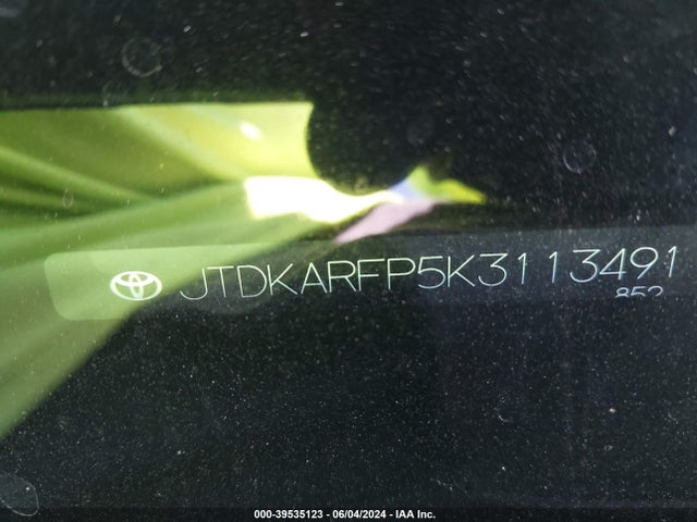 Toyota Prius Prime Premium 2019 JTDKARFP5K3113491 Image 9