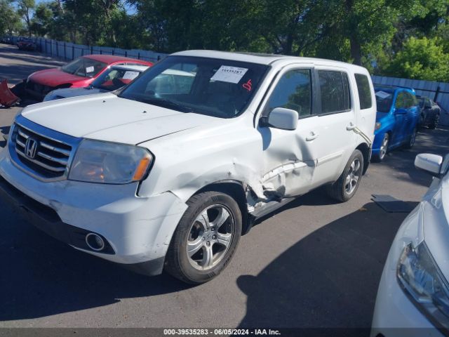 5FNYF4H59FB018659 Honda Pilot Ex-l
